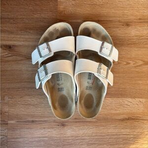 Birkenstock White Sandals